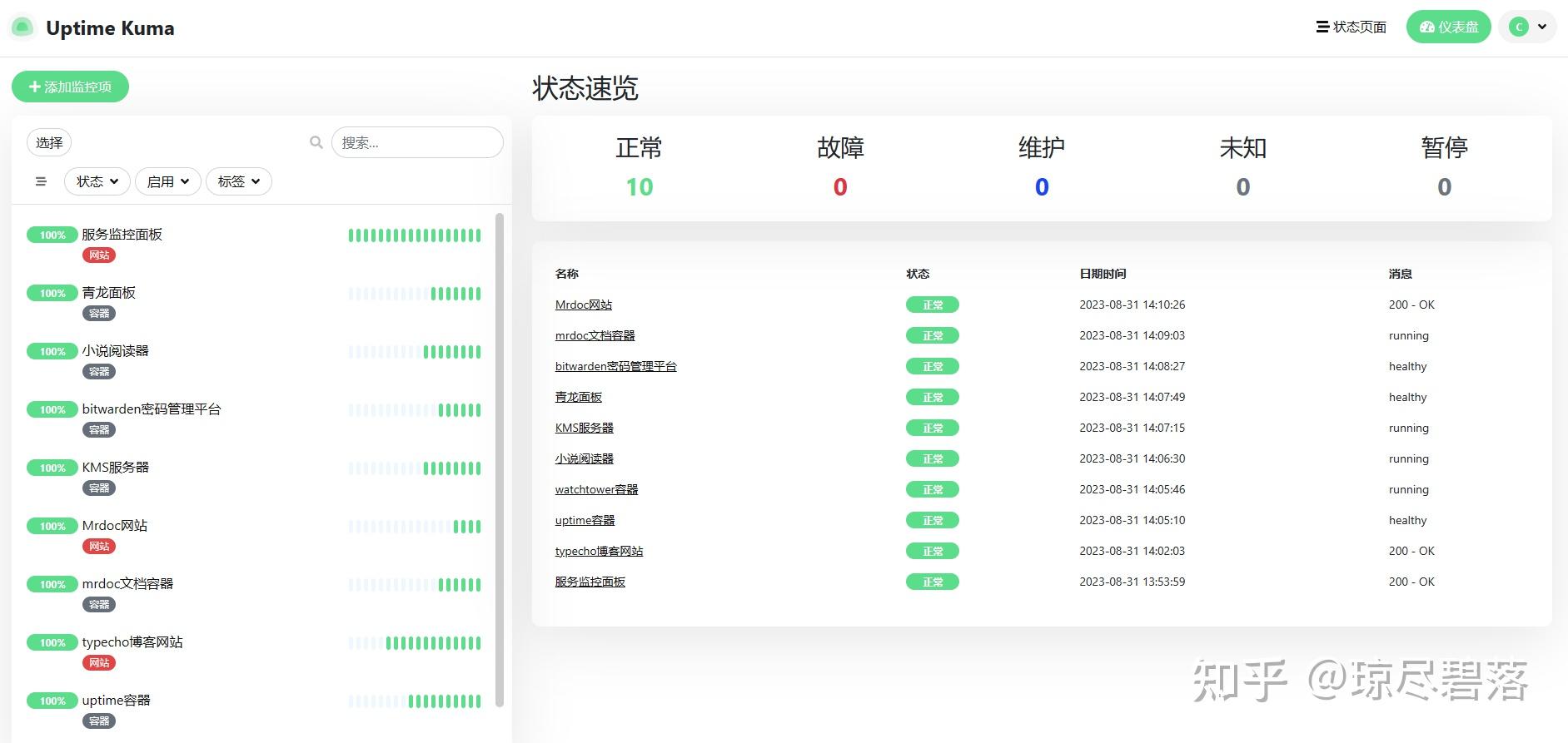 Uptime kuma 
