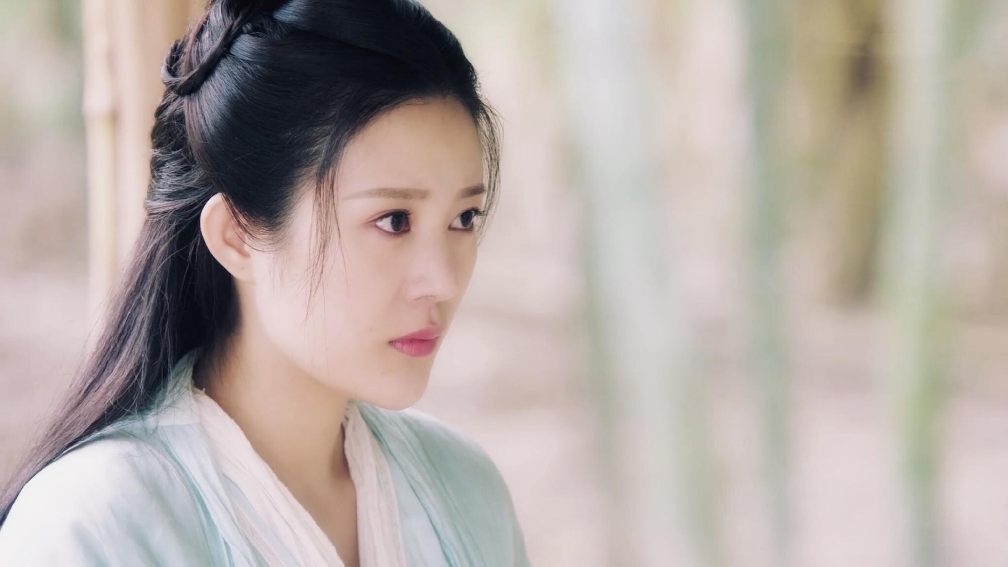 邬靖靖的纪晓芙美丽大方,颜值太配了这一对.