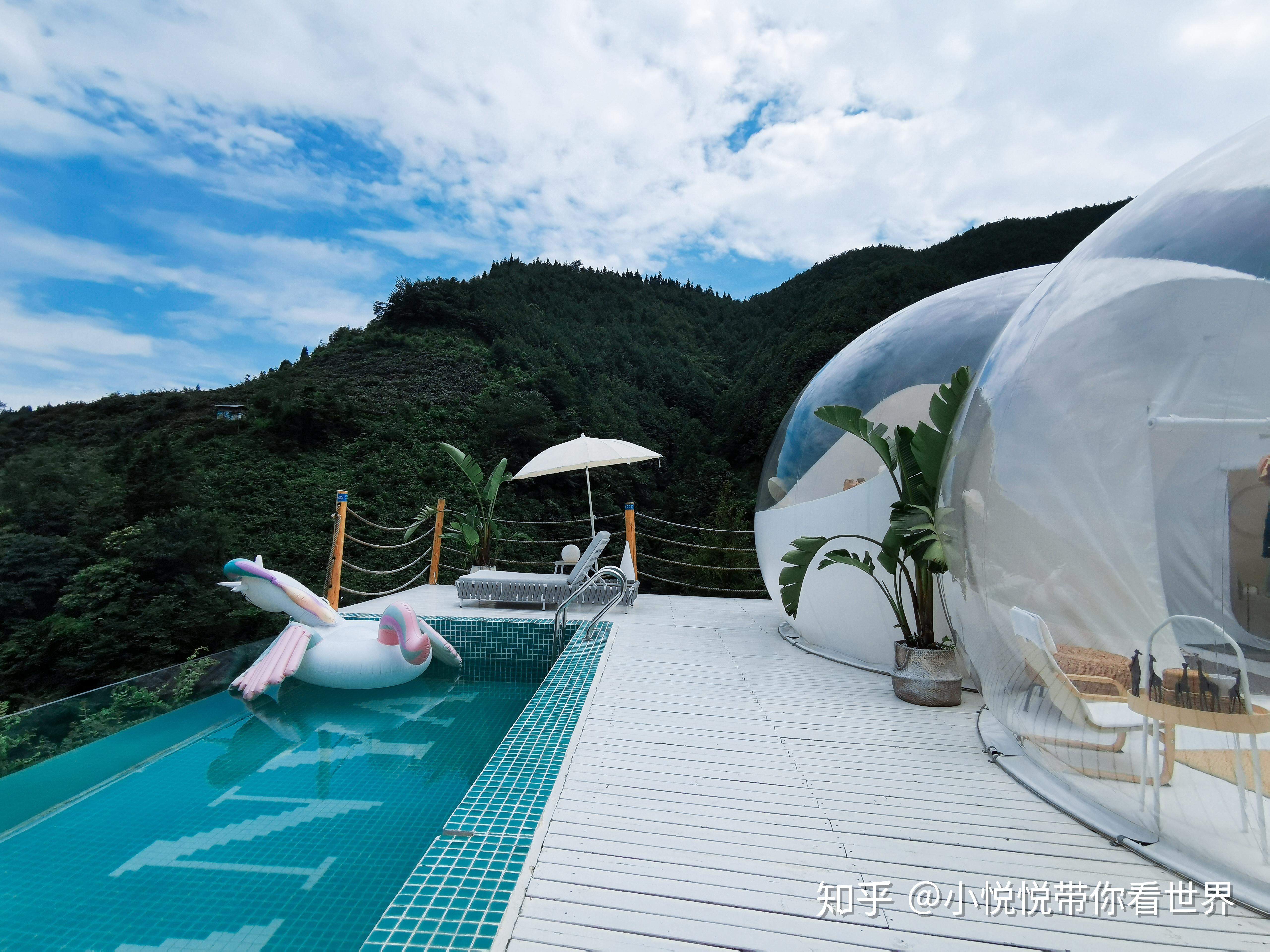 成都最美的民宿星空泡泡屋