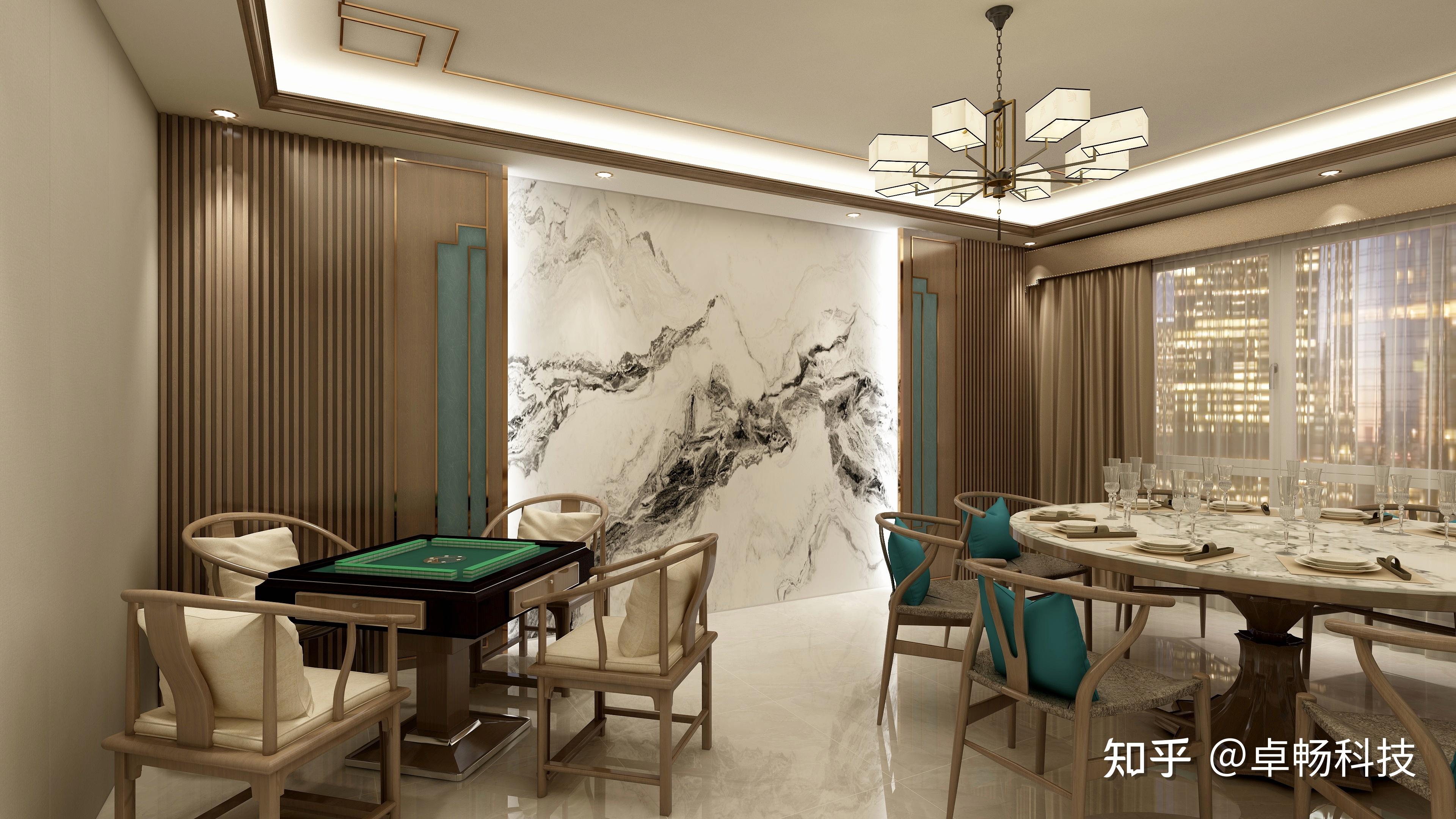 工装分享饭店包间设计