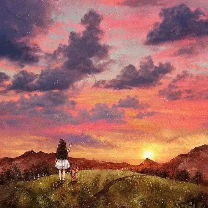 有没有好看的背影头像