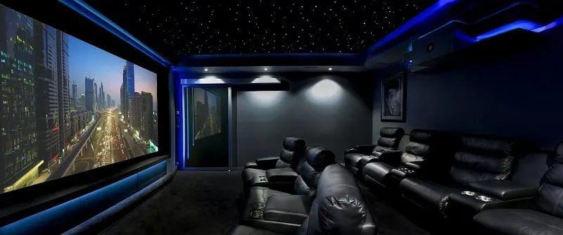 家庭影院案例分享cedia全球高端全宅智能及定制影音室大赏