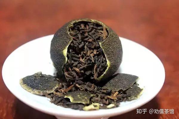 普洱紅茶喝茶青柑普洱桔皮普洱陳皮普洱的區別你知道嗎二