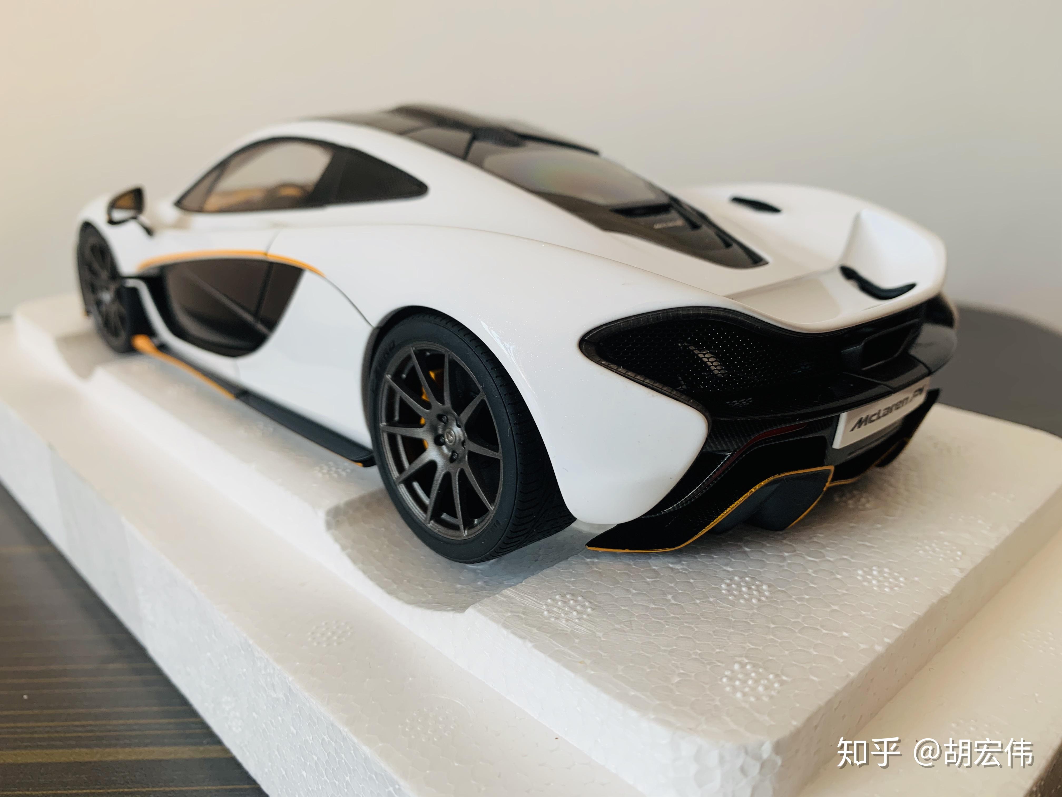 autoart迈凯伦p1珍珠白