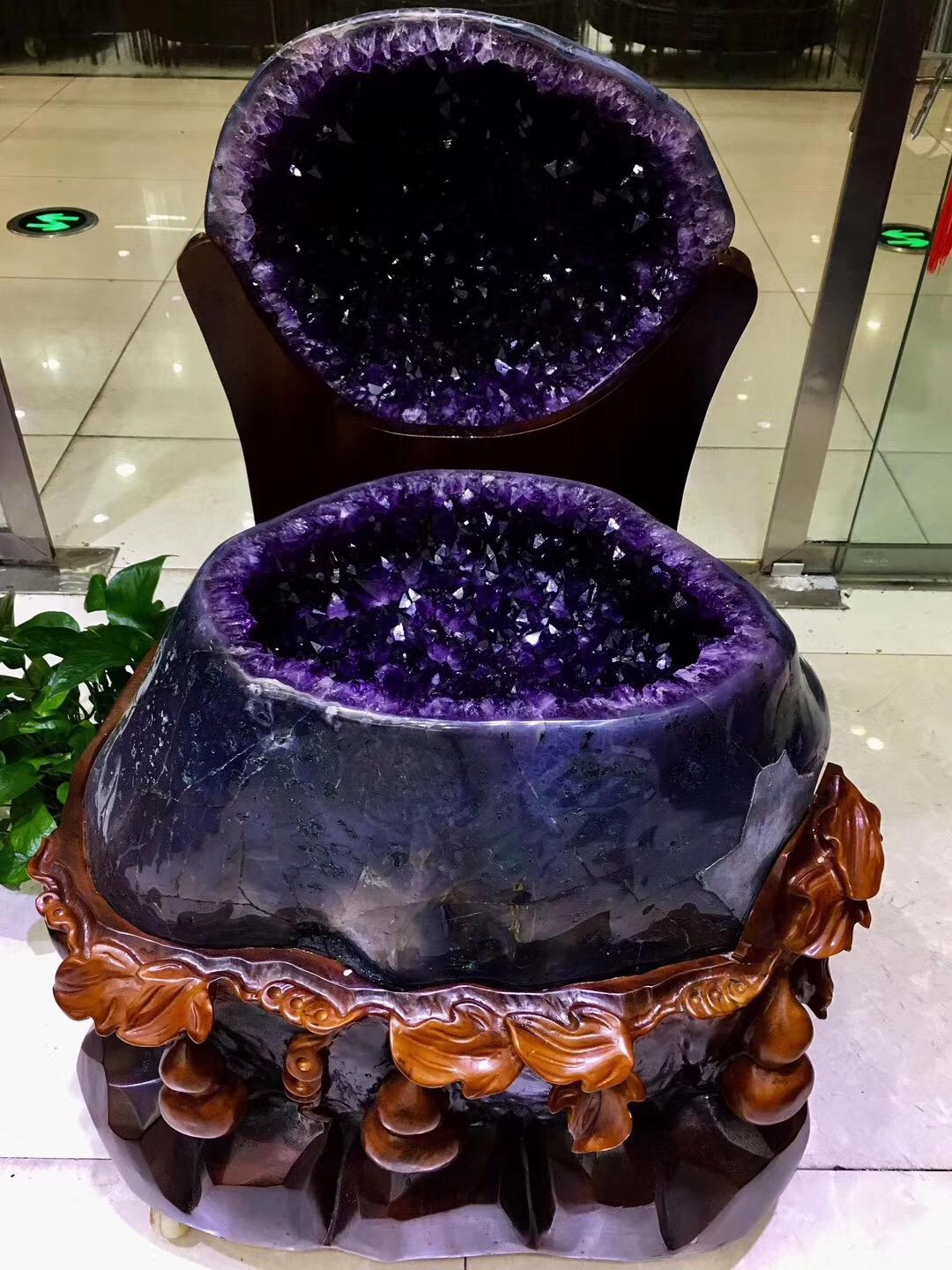 紫水晶洞的功效和寓意 以及紫晶洞的选择 紫晶洞的价格讲解 知乎