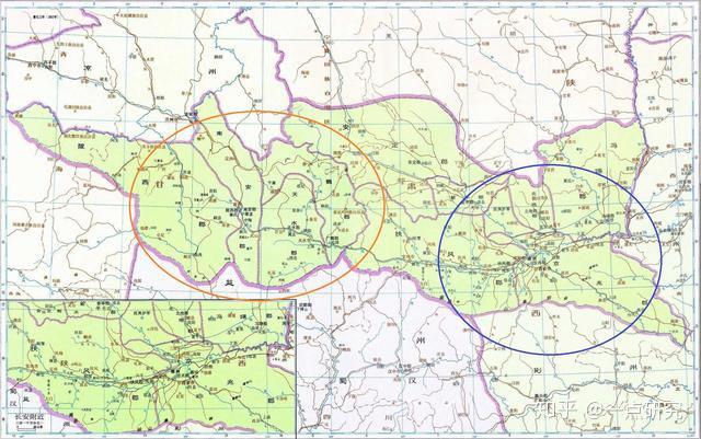 三国凉州各郡地图图片