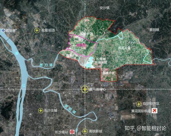 北部新城的主体大多位于安沙镇.