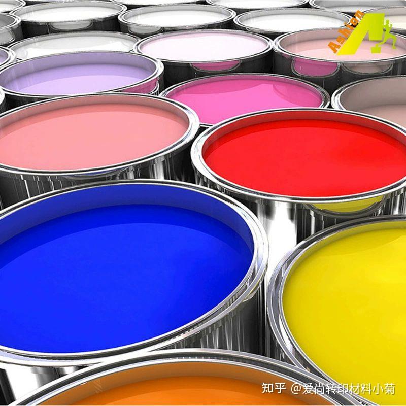 热转印柯式烫画四色油墨韩国烫画海德堡四原色彩印油墨柯式彩印http