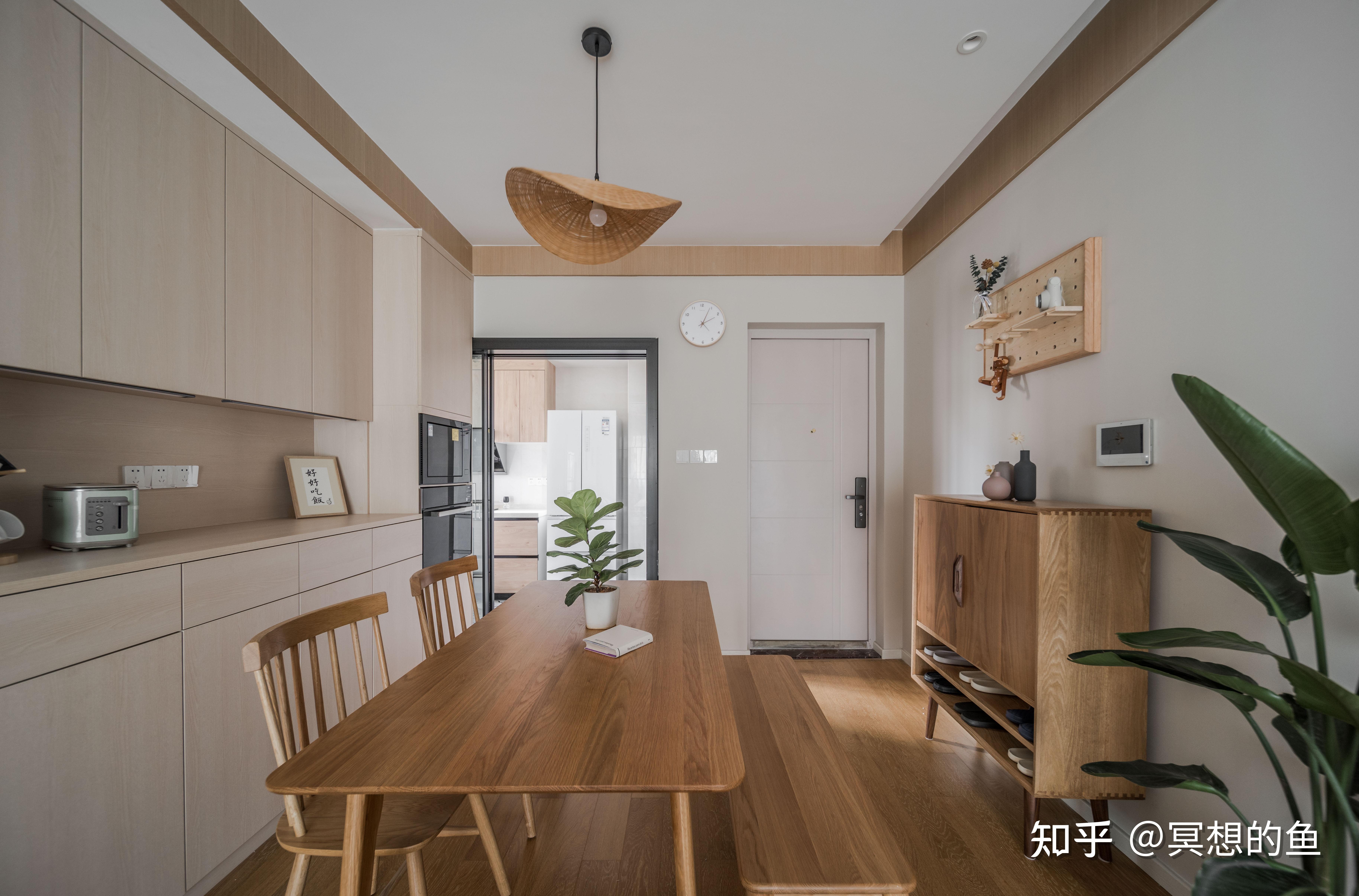 86平原木色日式北欧风有生活感的家才是年轻人最好的治愈