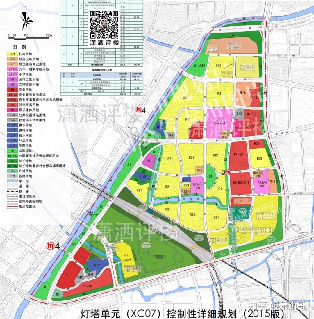 灯塔单元(xc07)控制性详细规划(2015版)东新单元(xc06)控制性详细规划