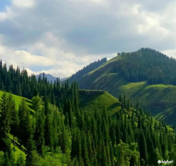 天山山脉的南北两侧 天山山脉南北两侧地形区 天山两侧地形区名称