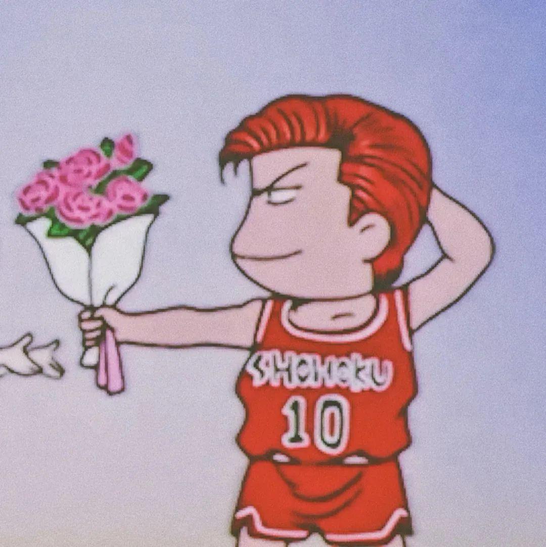 篮球卡通头像情侣图片