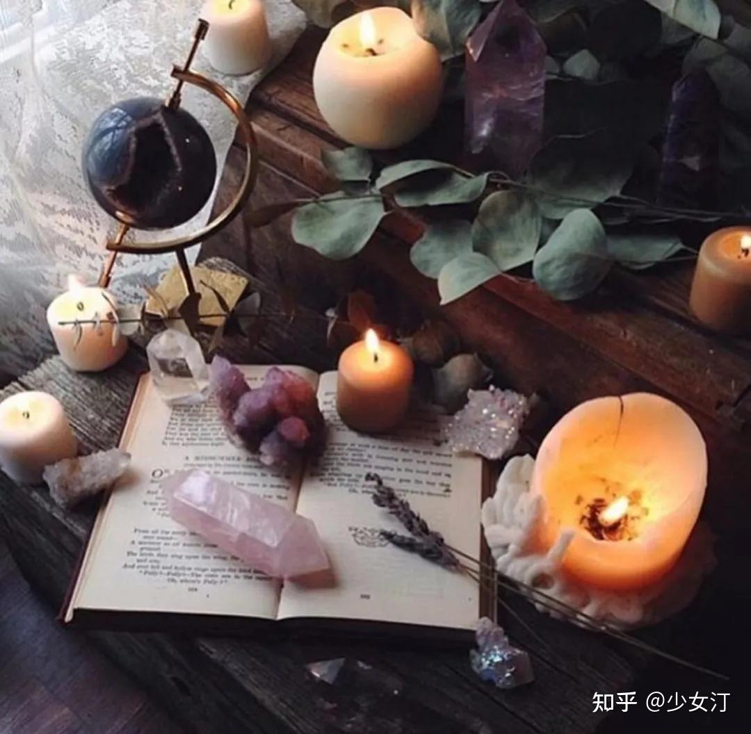 to practicing wiccan crystal magic, with simple crystal spells