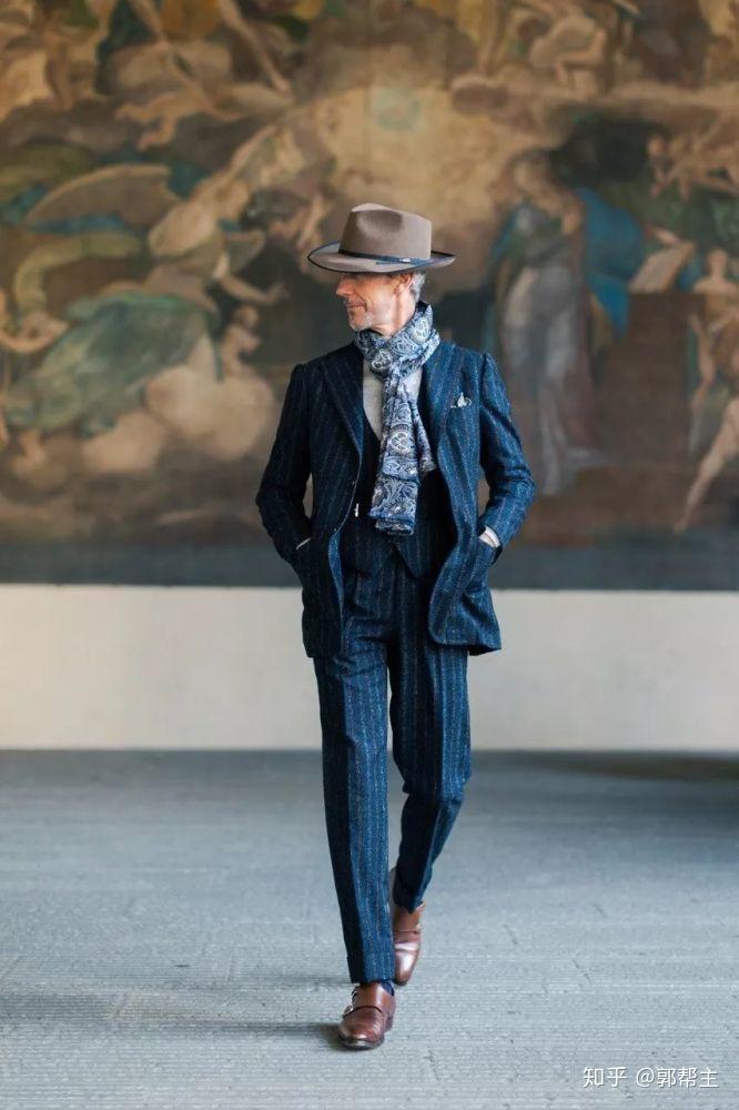 跟着大咖学穿搭时尚博主guillaumebo的绅士穿搭