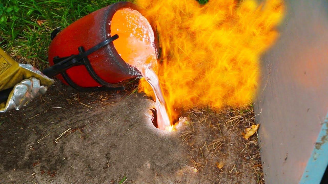 电流击打火焰效果会怎样老外测试令人害怕大火就是这么来的