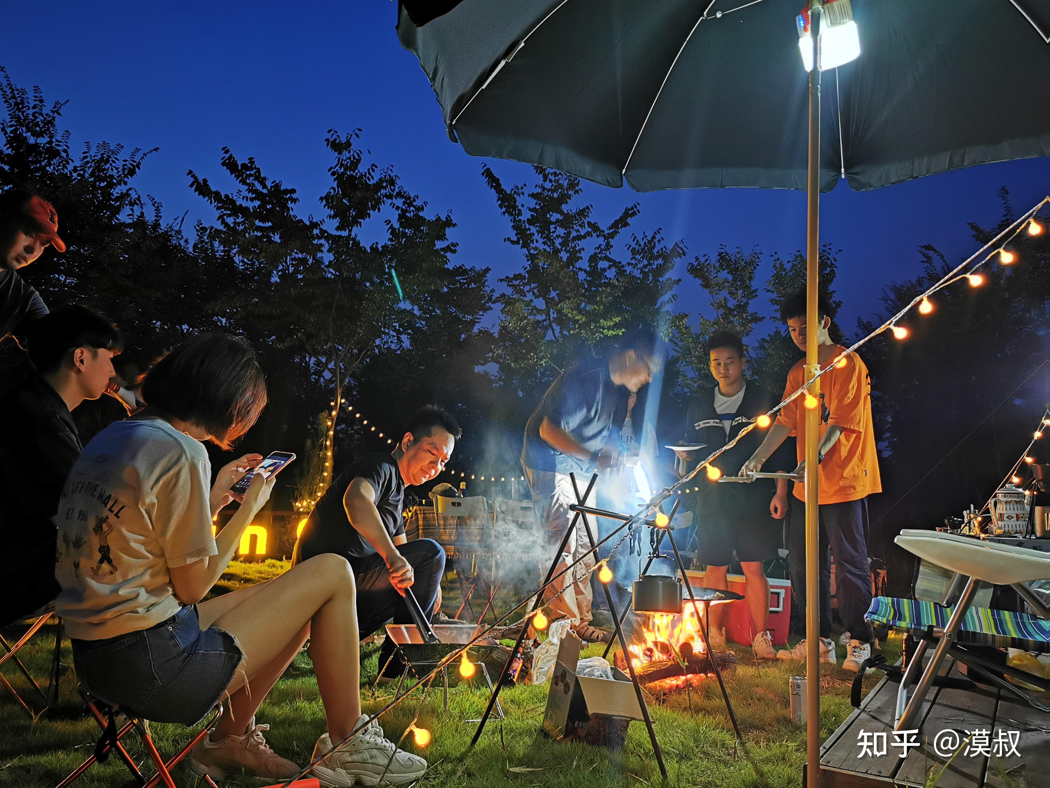 趣野glamping南京户外露营户外ktv篝火晚会角色扮演剧本杀等你来参与