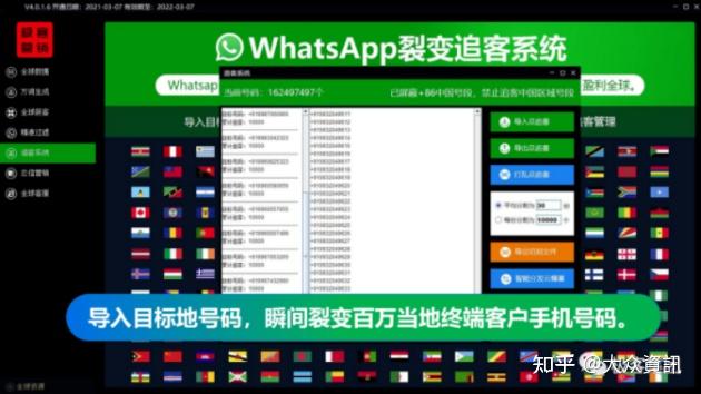 “一站式跨境营销闭环， 极客全球WhatsApp大数据获客系统给您拓客新体验！” - 知乎