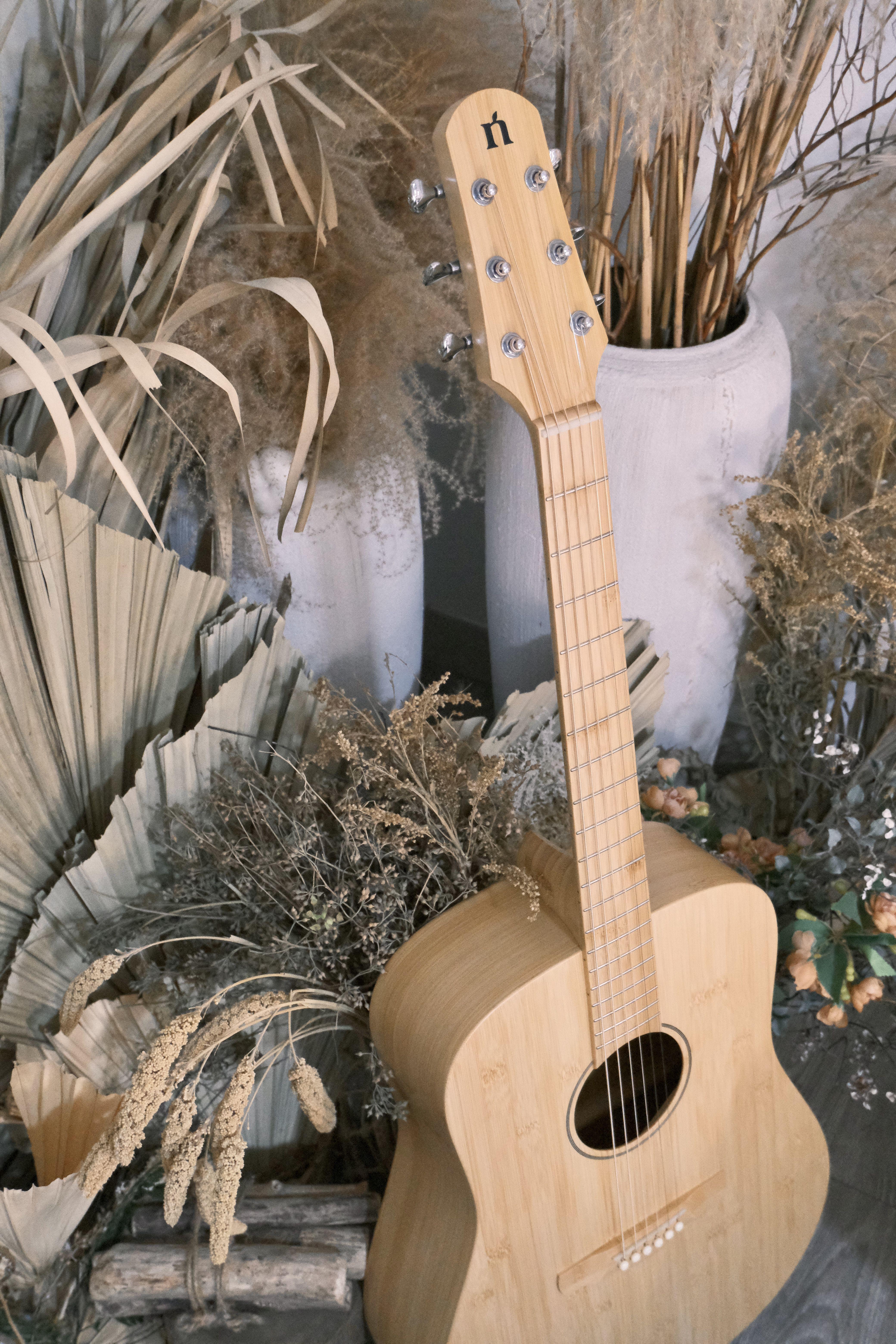 娜塔莎竹子吉他-全竹 d桶41寸已认证帐号娜塔莎吉他