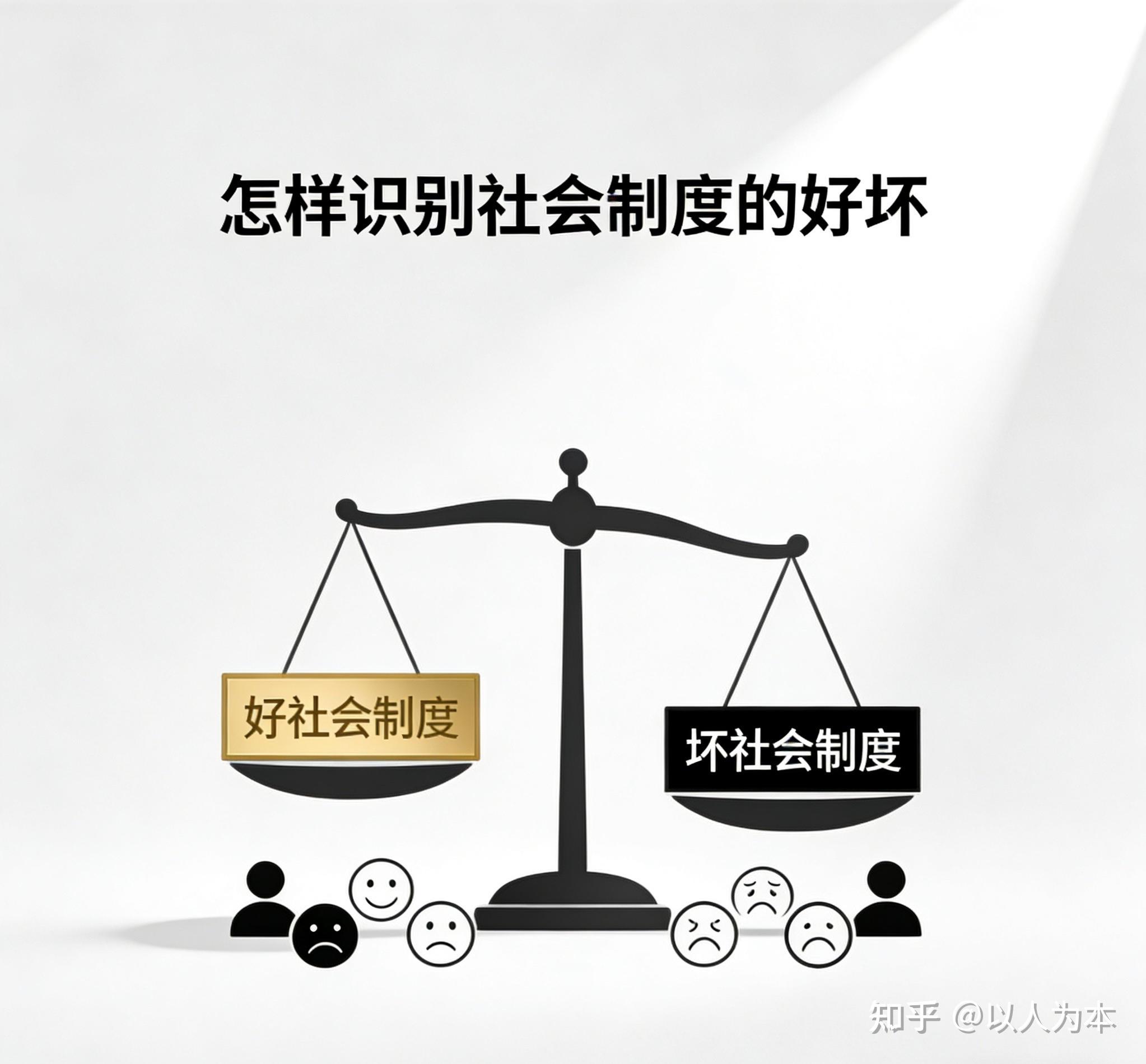 怎样识别社会制度的好坏? - 知乎