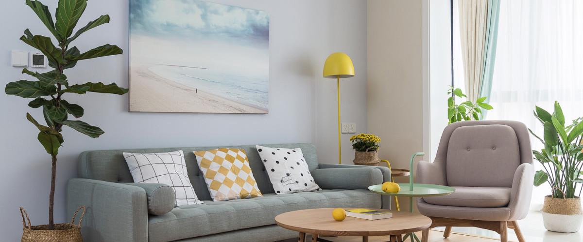 小户型一定要开放,甲特装饰公司85平小居装修