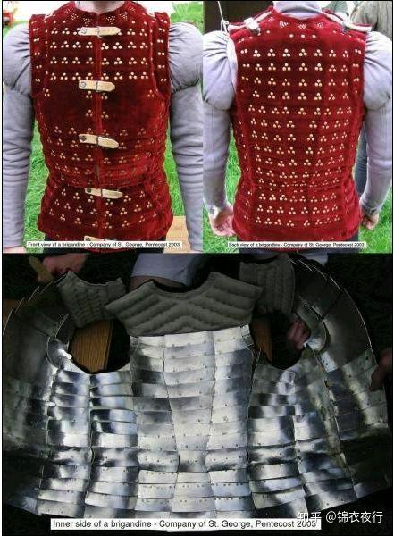 板甲衣而且在维护上,布面甲也比札甲好维护.