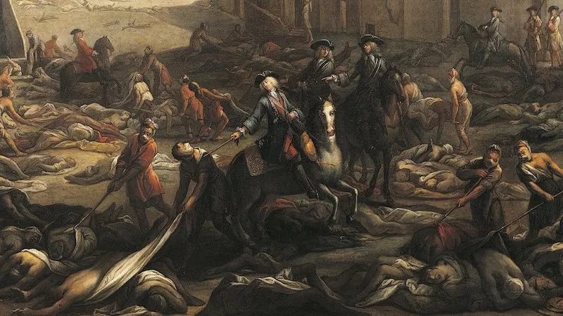 看世界名画中的瘟疫才知自然面前人类的渺小