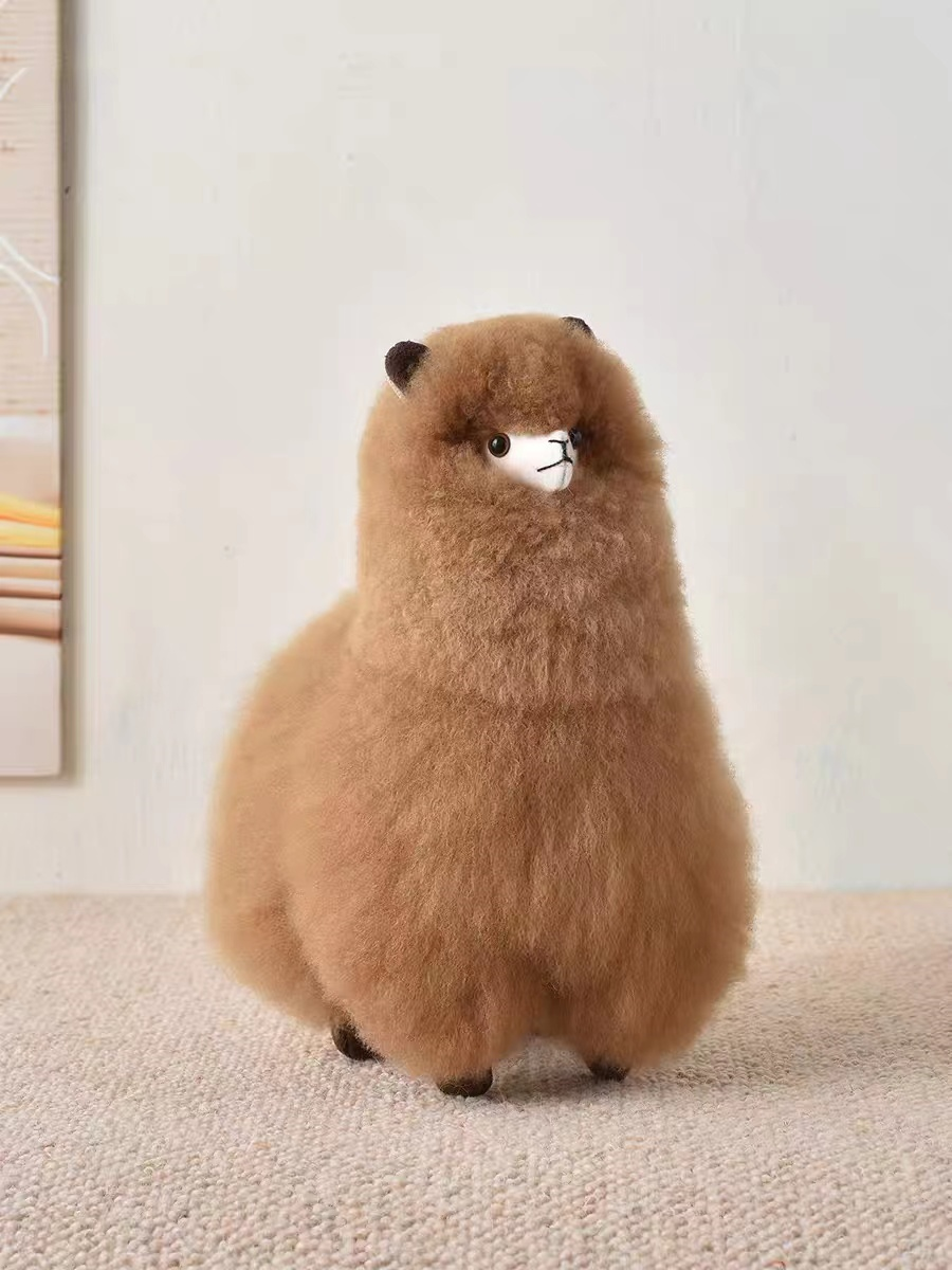 秘鲁羊驼毛公仔玩偶