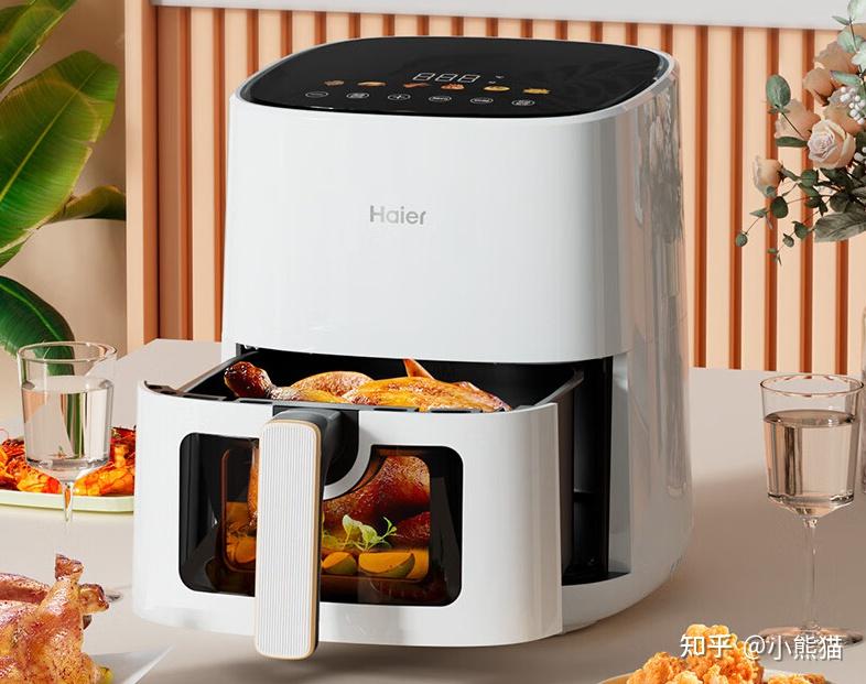 海尔是知名度比较高的的国产家电品牌,海尔(haier)ha-501ew空气炸锅位