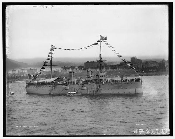 5英寸             舰员:308人武备:2x10寸30倍后膛炮,6x6寸32倍后膛