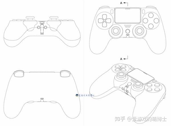 网友分享ps5开发机的造型 旁边的手柄与索尼新专利很像 知乎