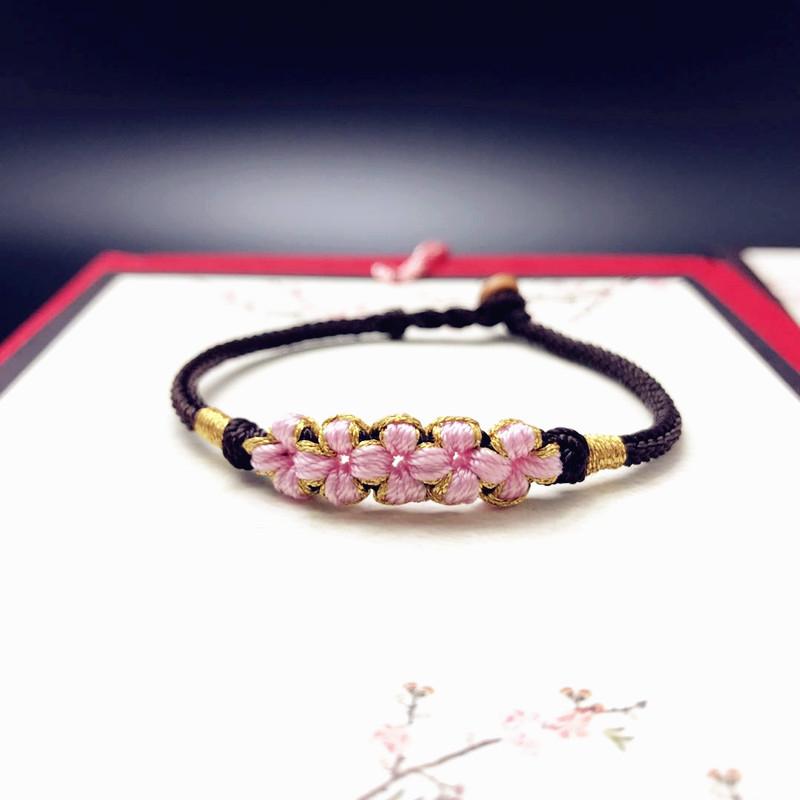 手工编绳基础结教学之二股辫麻花辫中国结芊巧