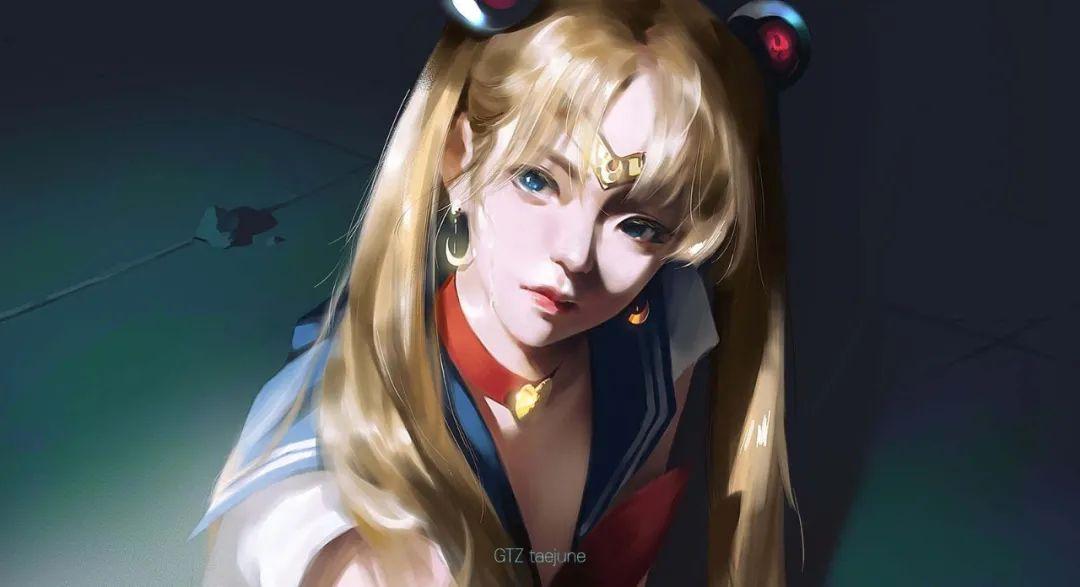 韩国画师"67taejune kim" 笔下的女孩子细腻又温柔~ - 知乎