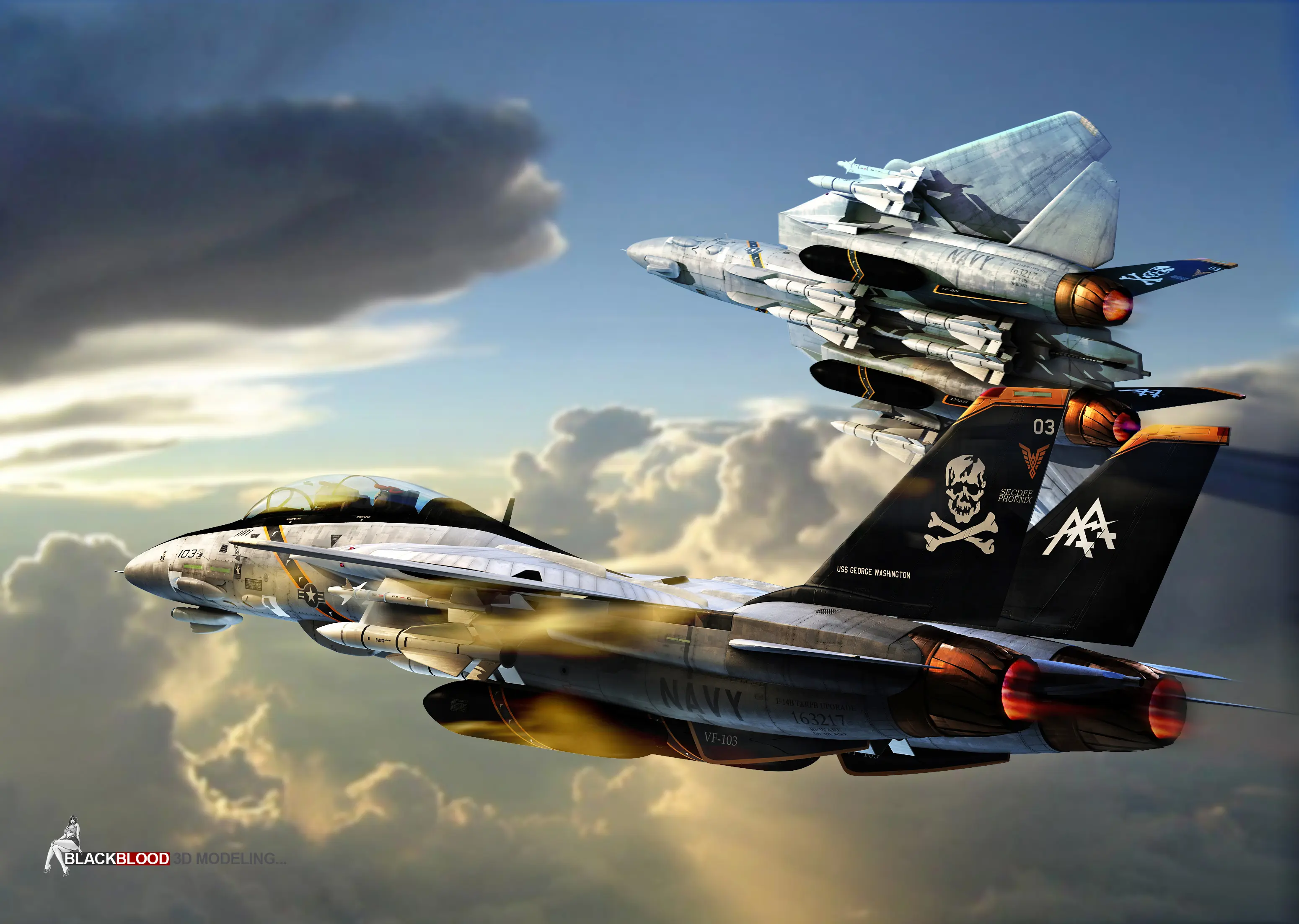 asf14超级雄猫战斗机图片