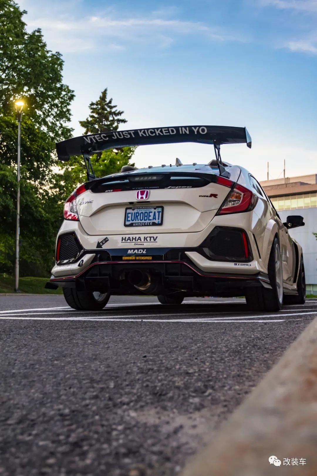 全身竞技套件上身思域type-r,这就是传说中的民间tcr赛车? - 知乎