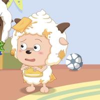 一只懒惰的肥羊羊