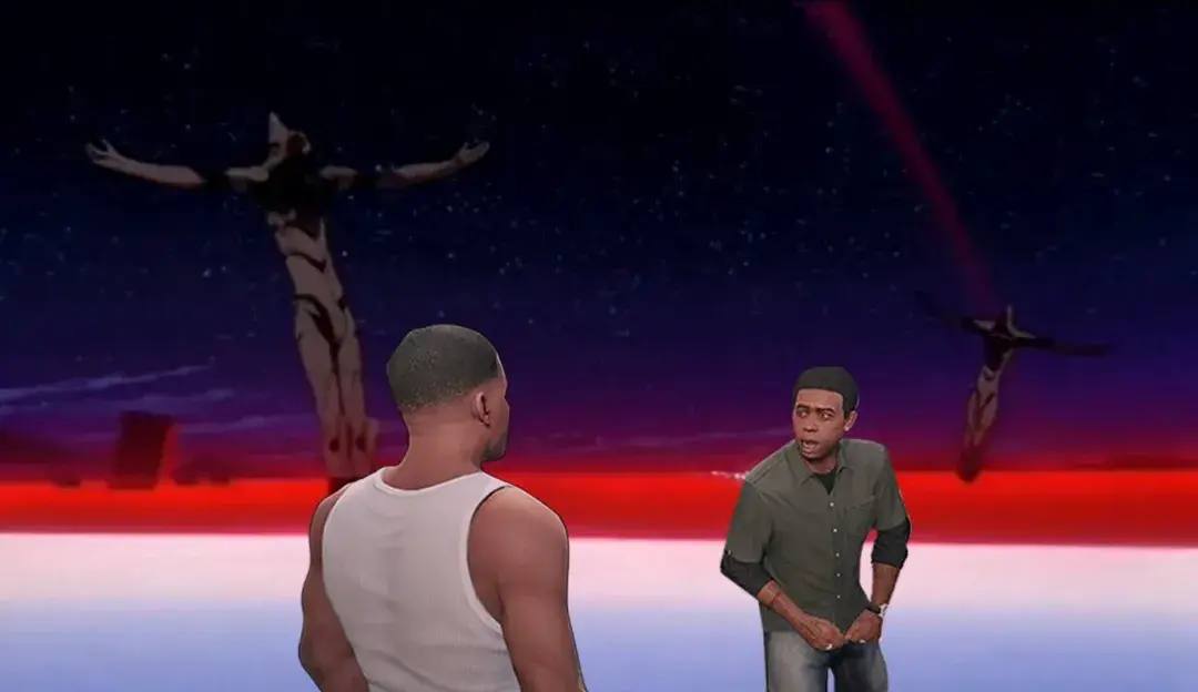 Gta5中的富兰克林 正在被整个宇宙嘲讽 知乎