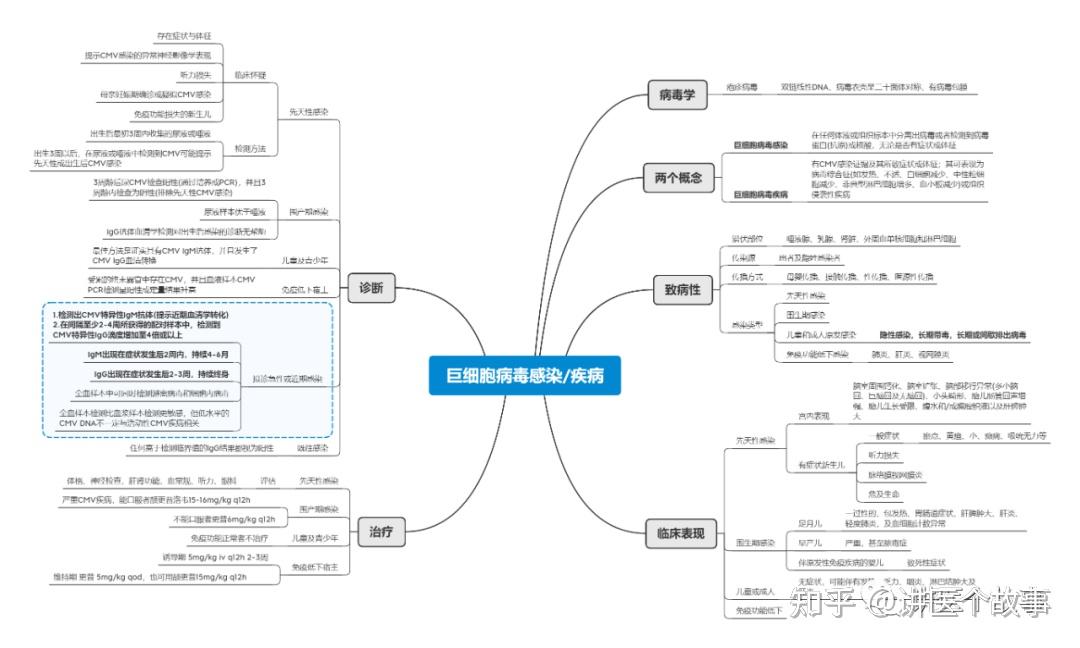 思維導圖 | 為什麼鉅細胞病毒既要測全血又要測血漿dna - 知乎