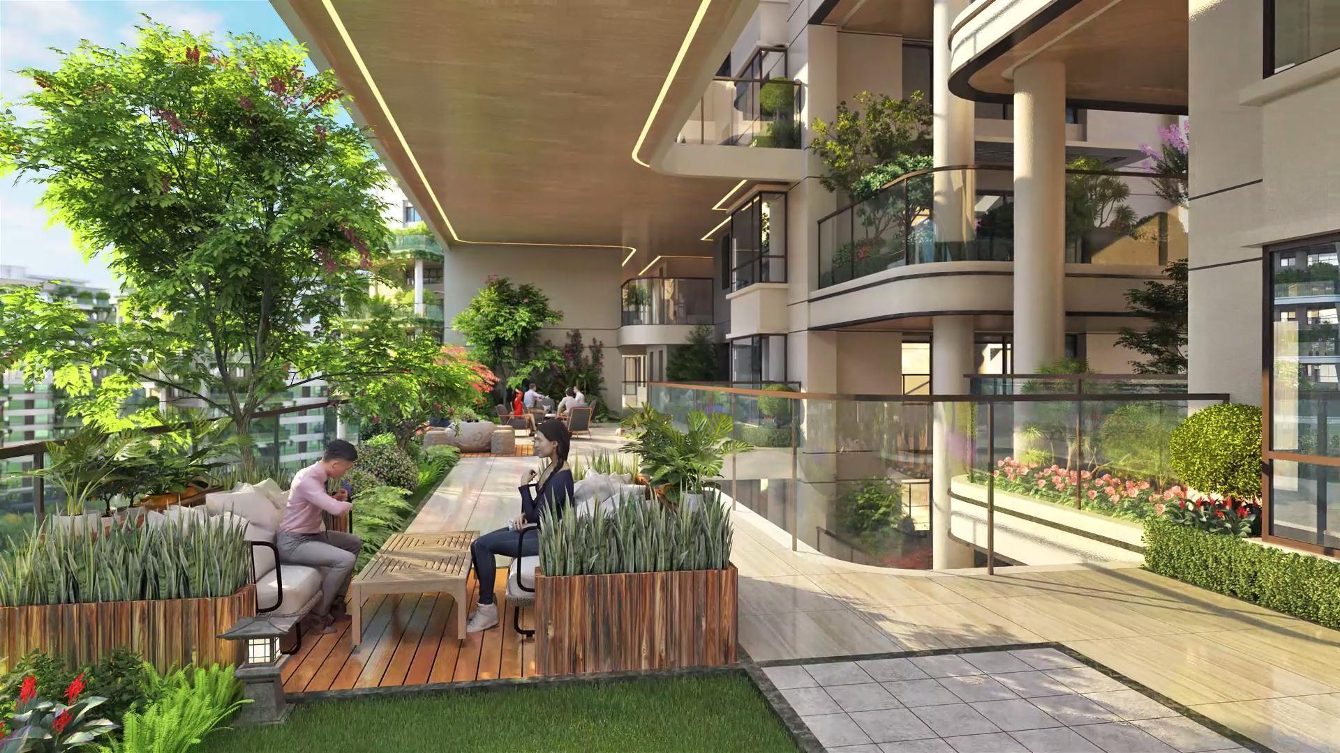 第三代住房:基本满足了以人为本的设计原则,空间设计规划趋于合理化