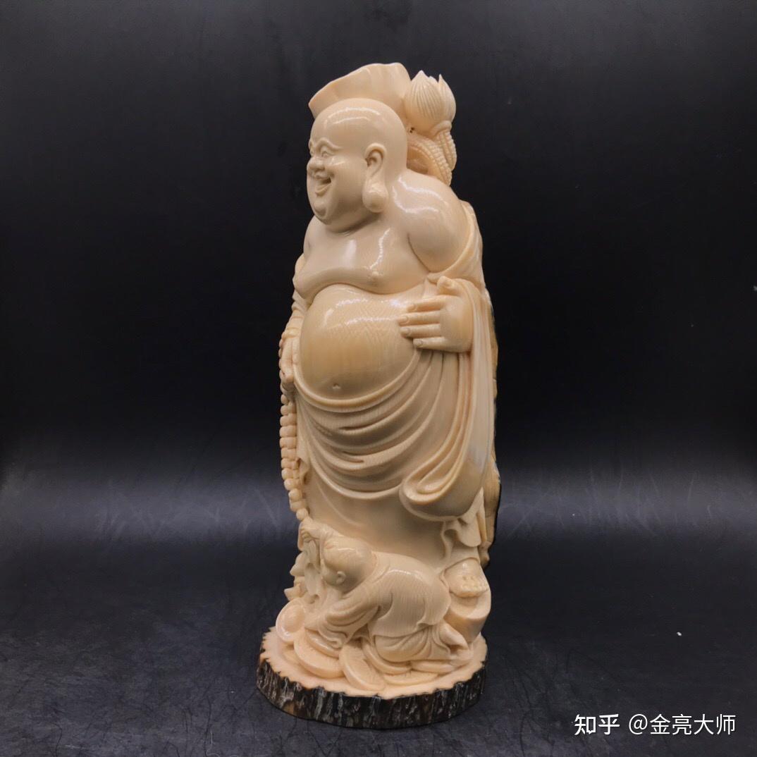 猛犸象牙弥勒佛有雕刻童子一起的吗? - 知乎
