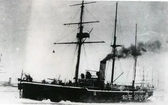 团灭后就一直没能恢复元气,到1894年时仅存一艘1030吨的福靖号巡洋舰
