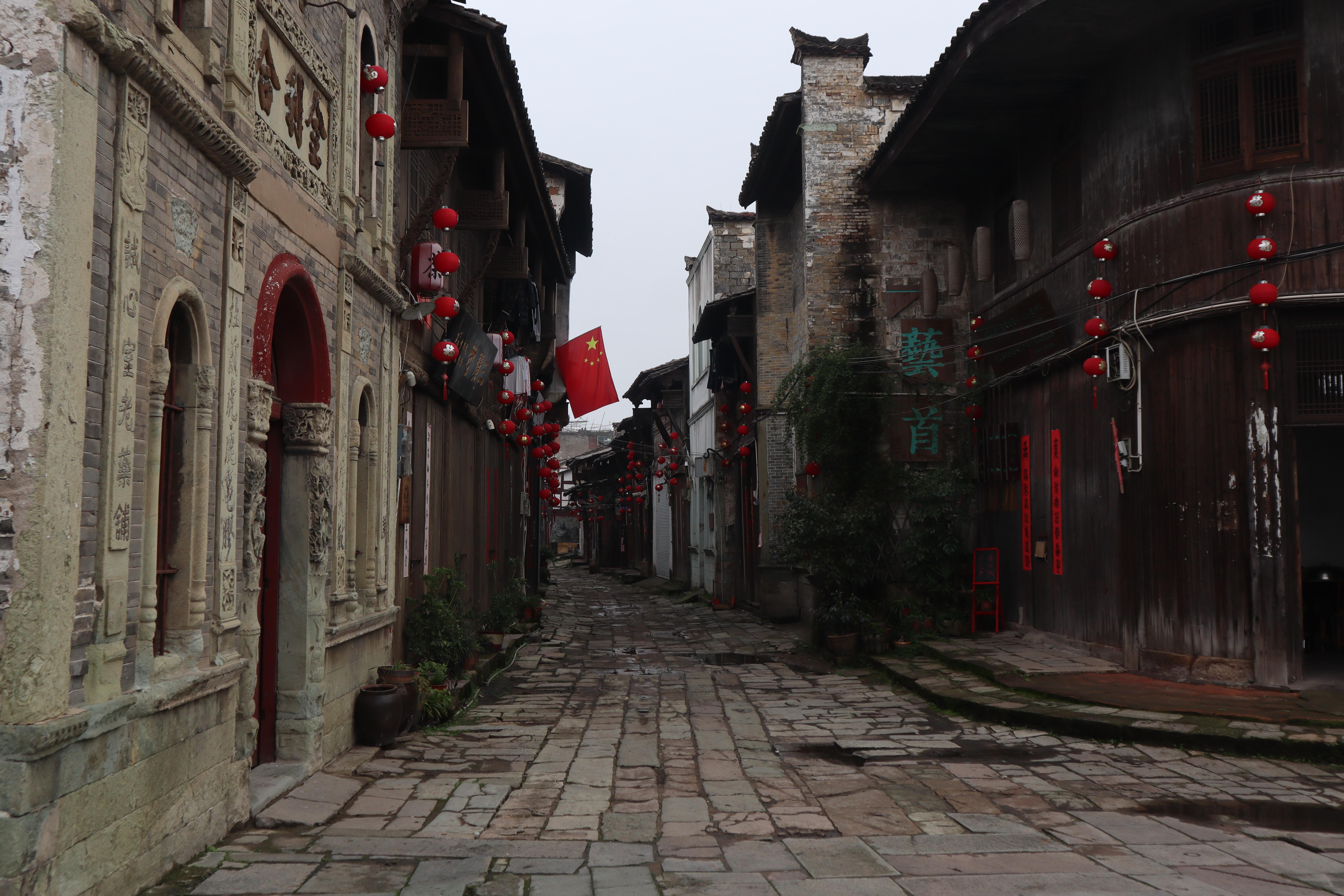 江西上饶河口古镇