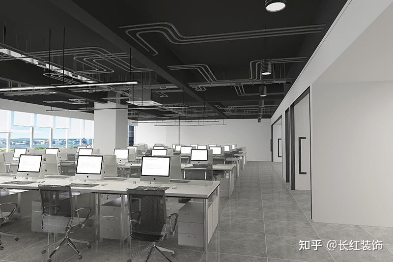 南山写字楼装修:办公室装修如何进行空间规划?-长红装饰 - 知乎