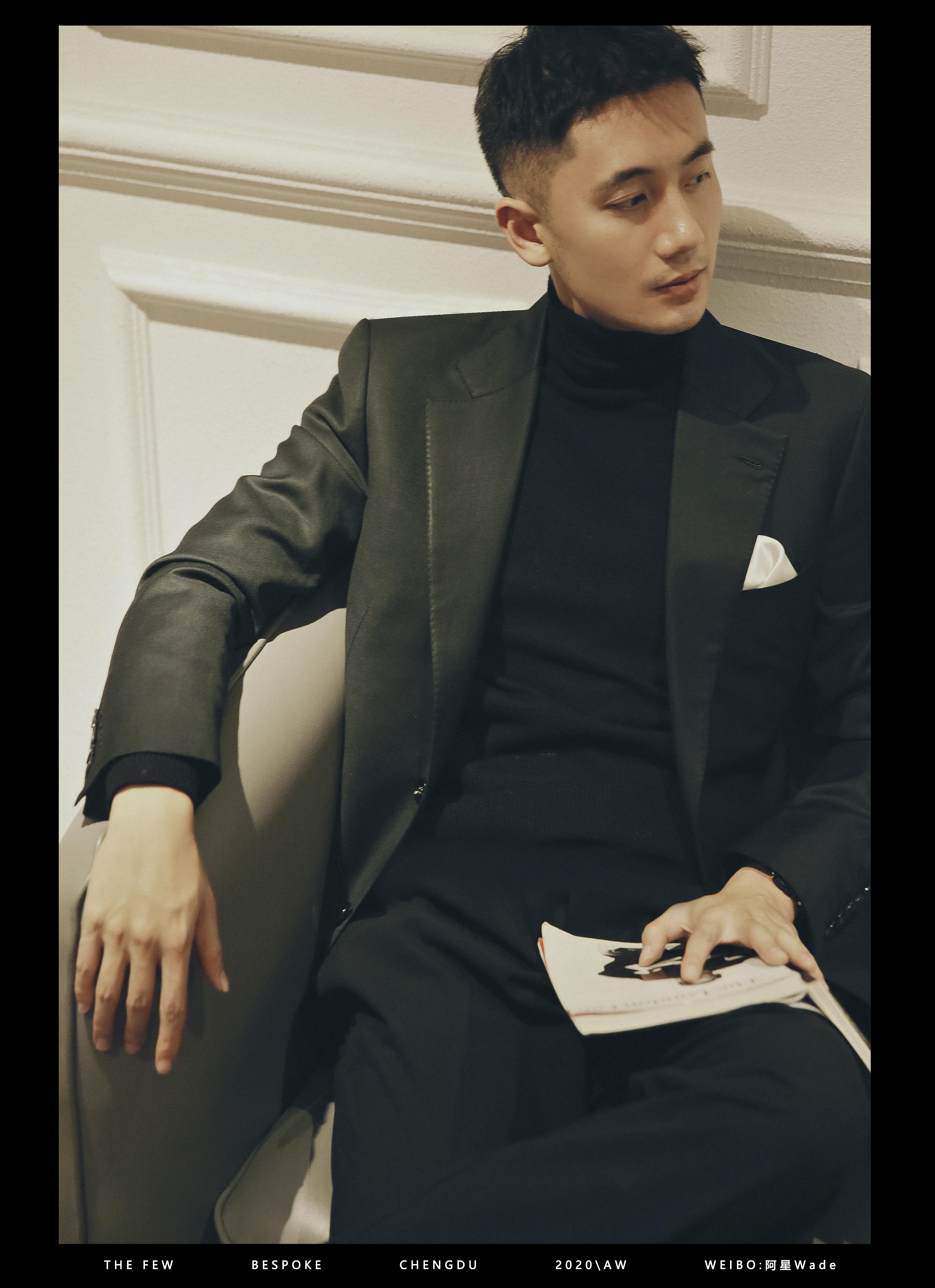 成都网红西装定制实体店│心动的信号男三来啦超帅的西装穿搭分享