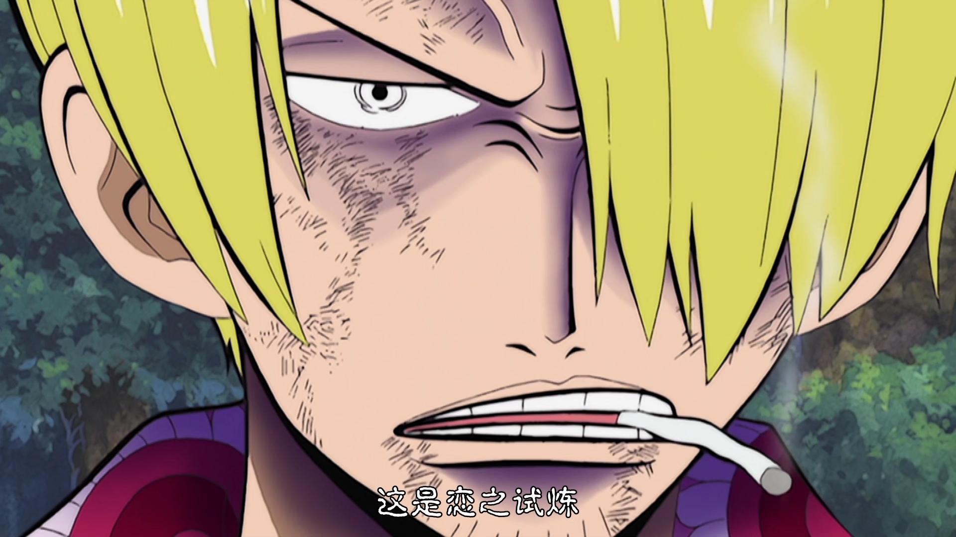 《海贼王》路飞:我觉得我怪怪的,怪可爱的!