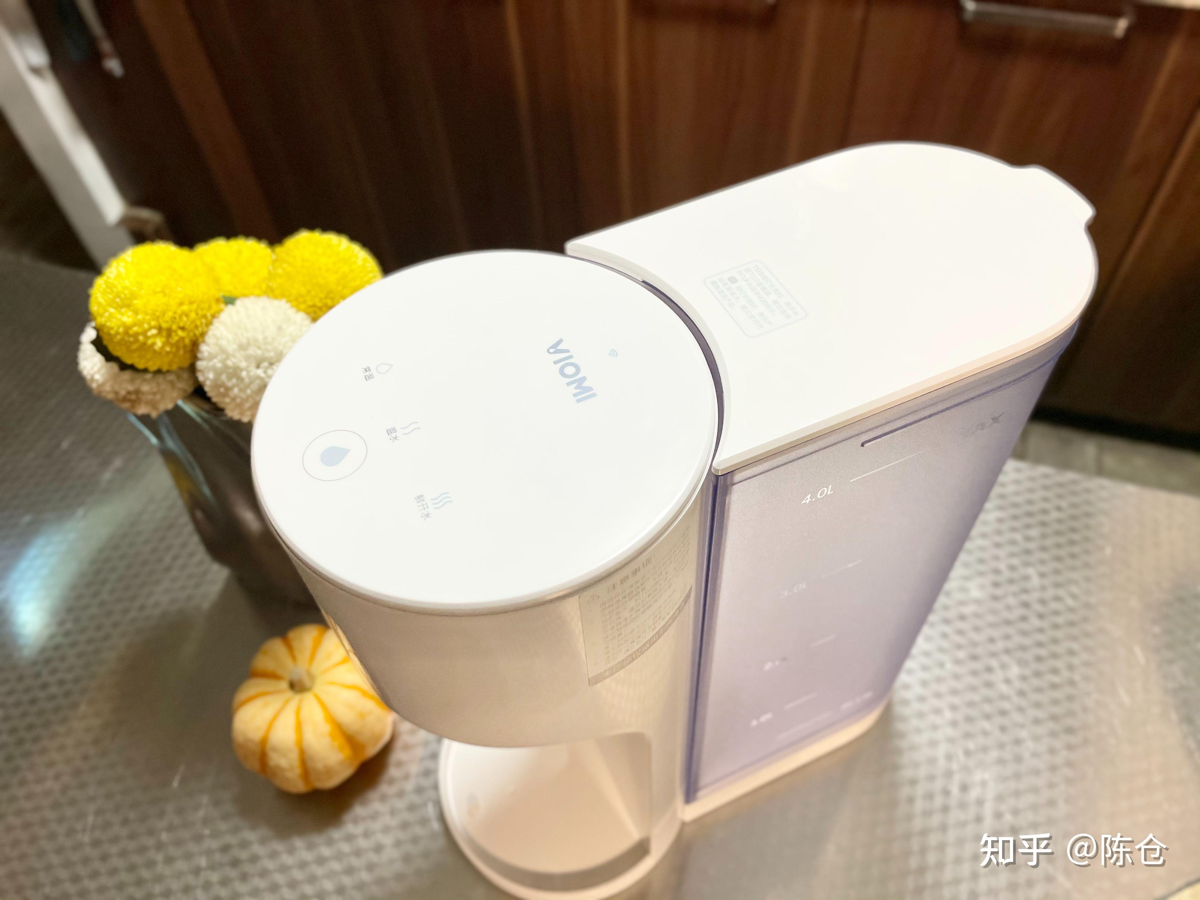 云米智能即热饮水机测评多档调温秒出热水让智能生活更有温度