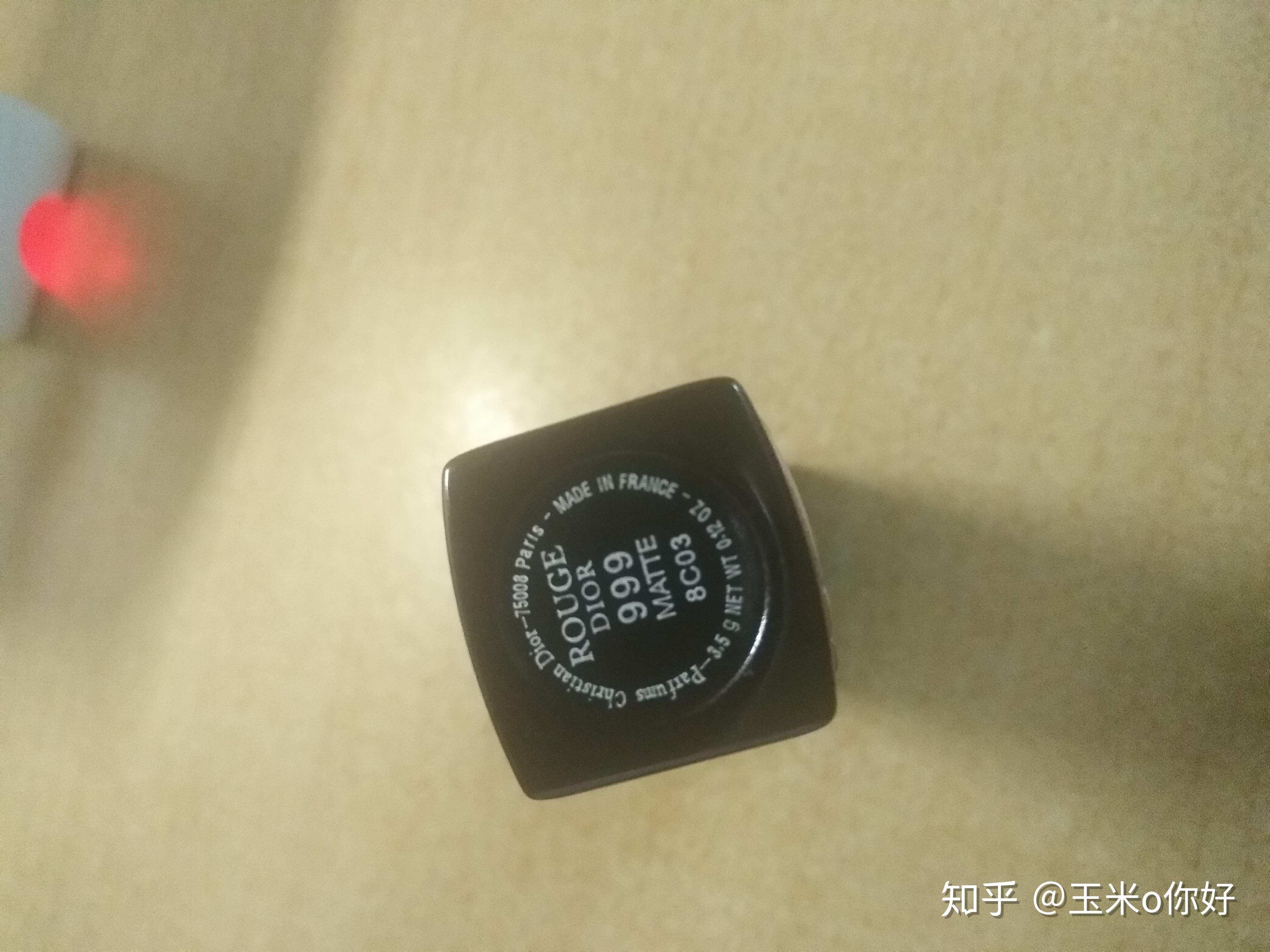 求大神:迪奥999底部编码刻在角上,标签也不正是真的么? - 知乎