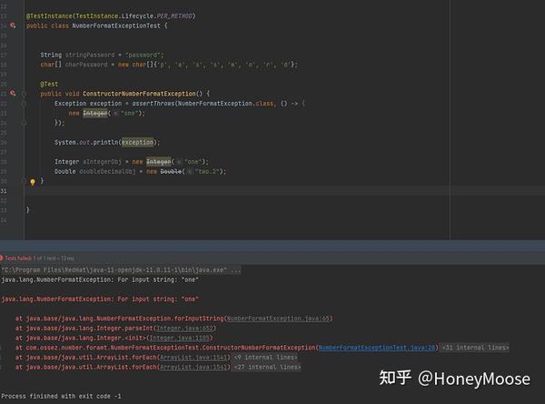 理解 Java 中的 NumberFormatException 异常 知乎