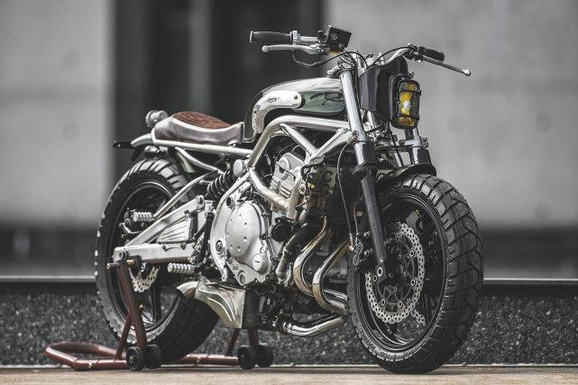 颜值提升一倍如果你有台川崎er6n你要可以考虑这样改