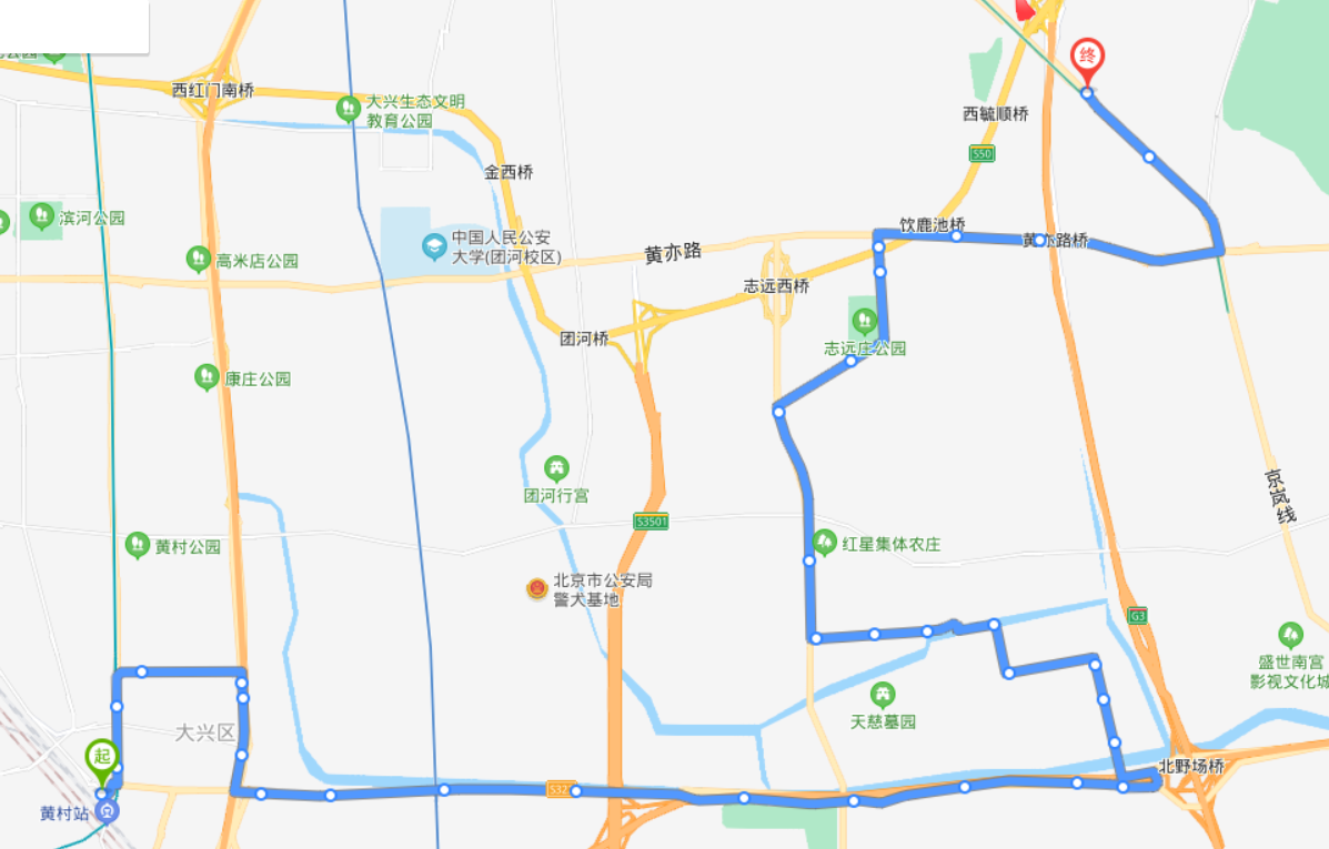 北京黄村火车站途经公交车路线乘坐点及其运行时间 - 知乎