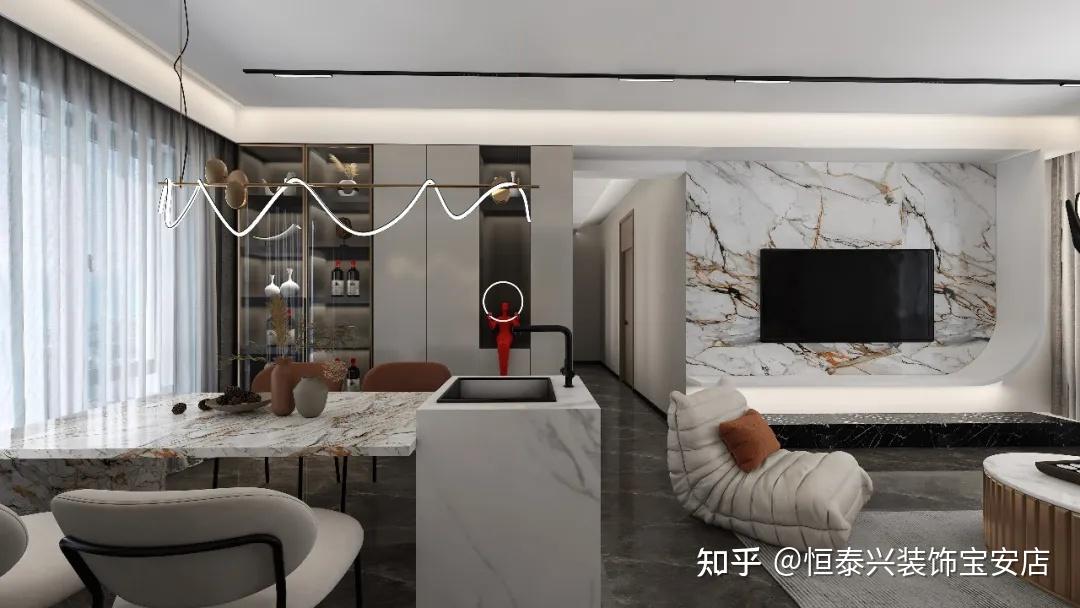 深圳装修设计|壹城中心135㎡现代轻奢风逆袭实录(改造中)! - 知乎